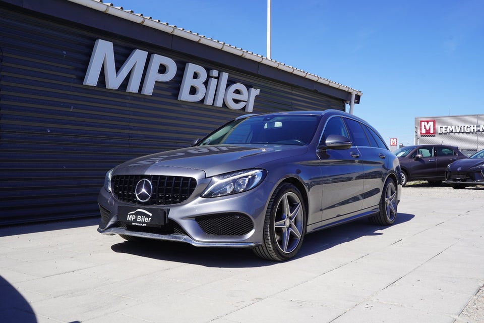 Mercedes C220 d 2,2 AMG Line stc. aut. 5d