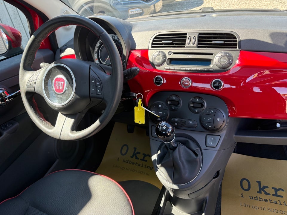 Fiat 500 0,9 TwinAir 80 Lounge 3d