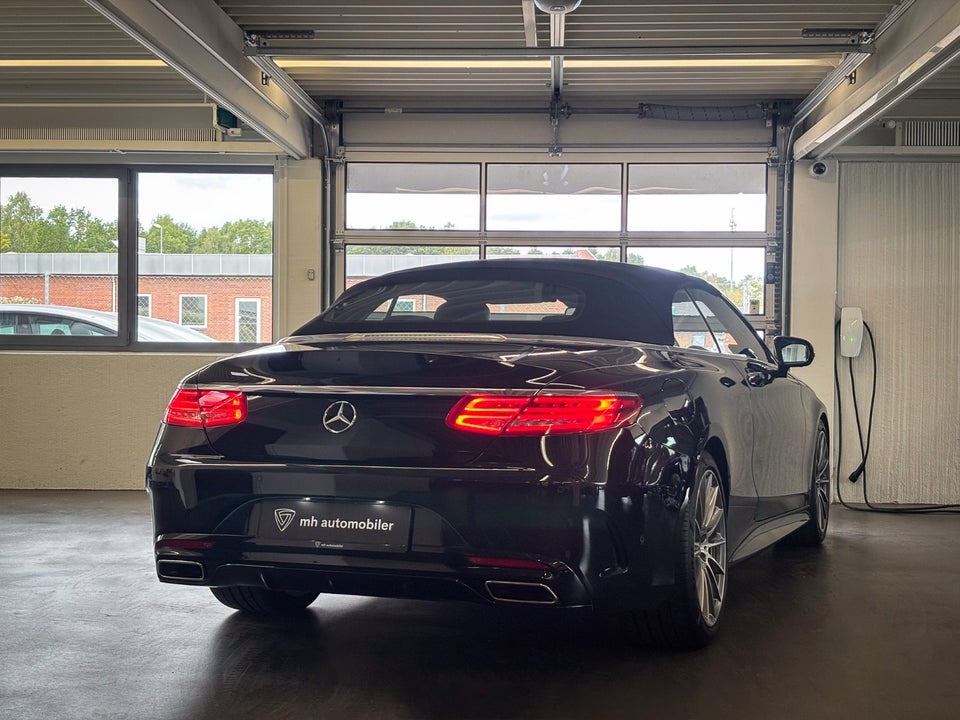 Mercedes S500 4,7 Cabriolet aut. 2d