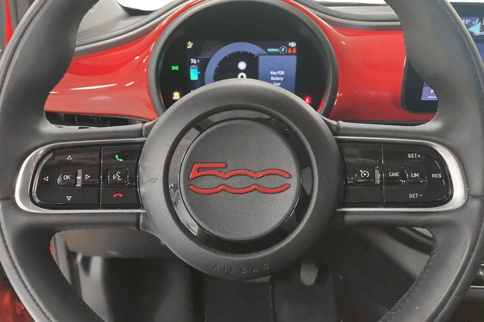 Fiat 500e 24 (RED) 3d