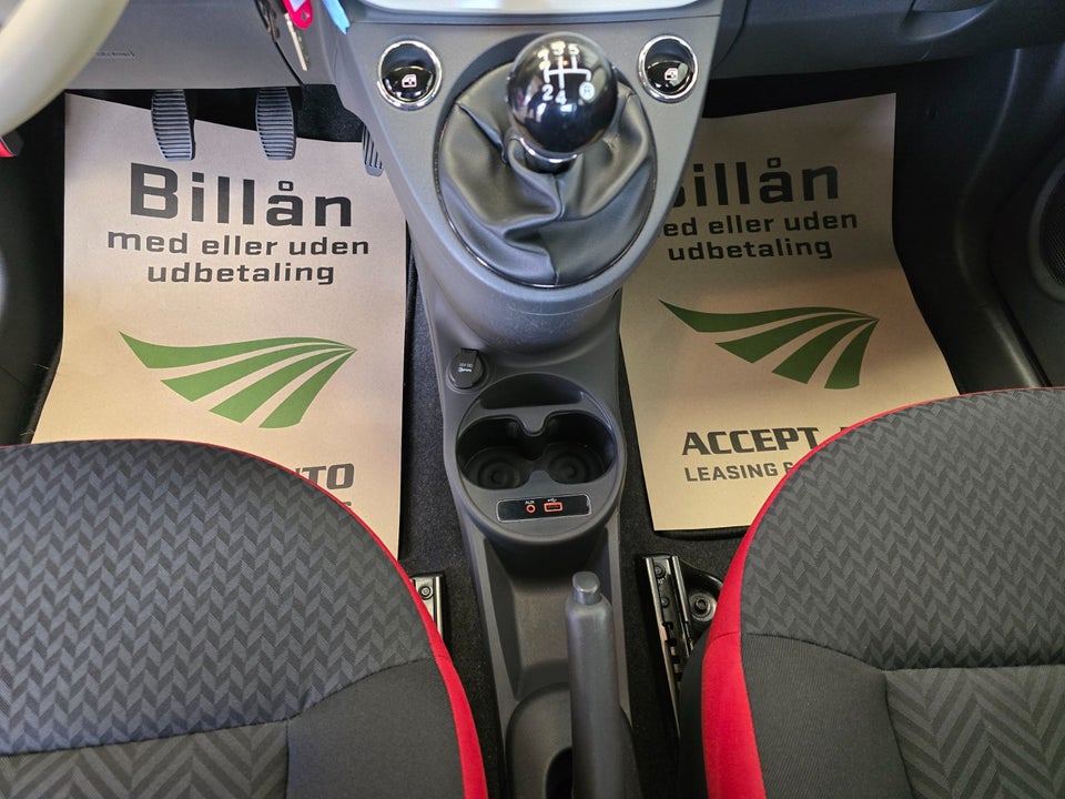 Fiat 500 0,9 TwinAir 80 Pop 3d