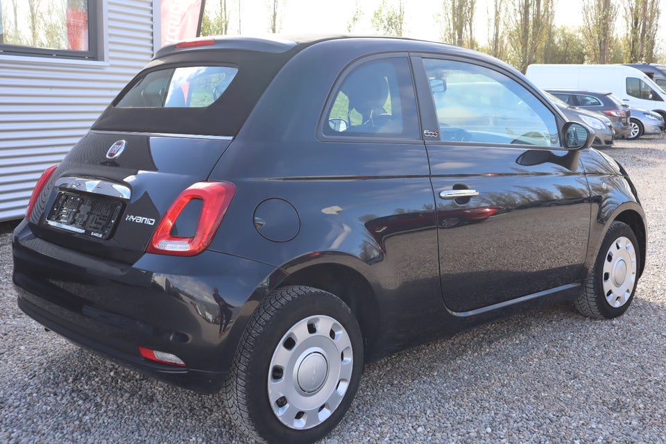 Fiat 500C 1,0 Hybrid Lounge 2d