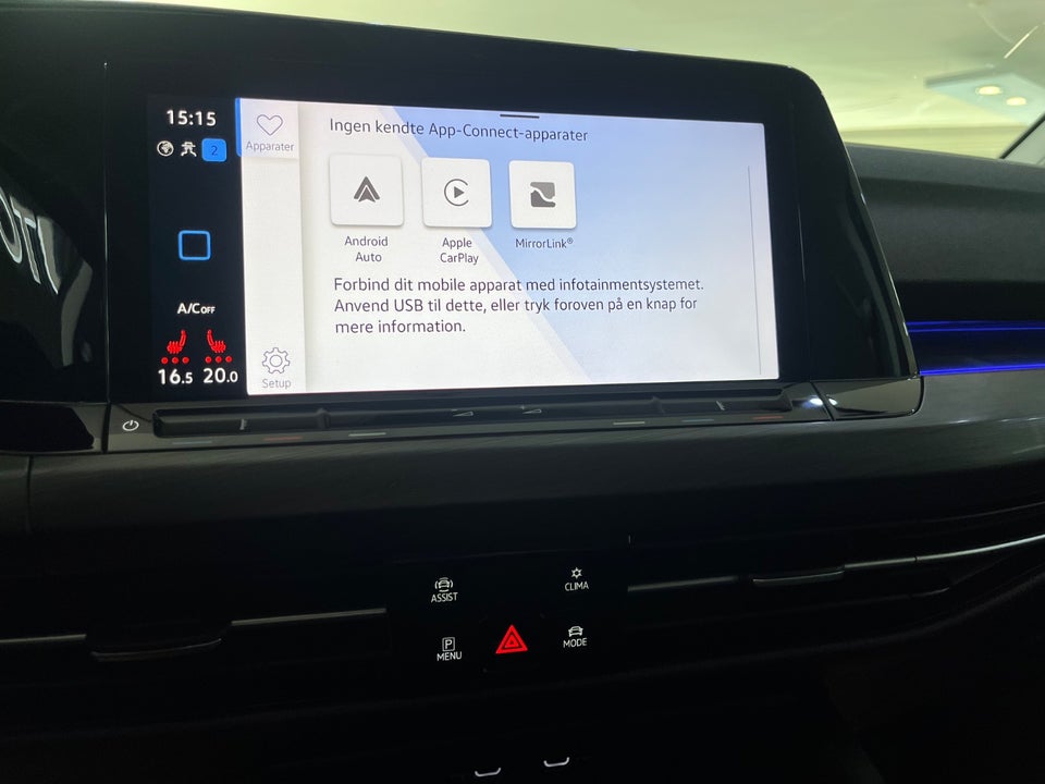 VW Golf VIII 1,4 eHybrid DSG 5d