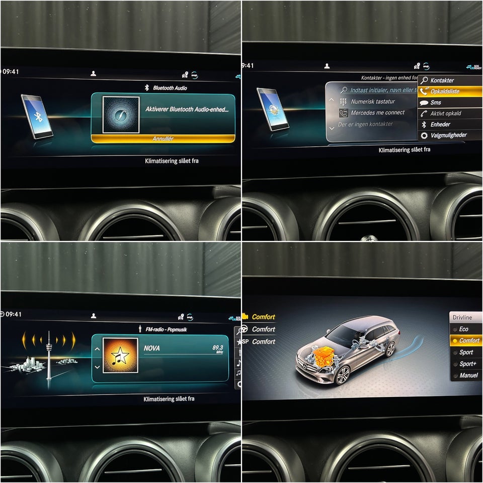 Mercedes C220 d 2,0 AMG Line Night Edition stc. aut. 5d