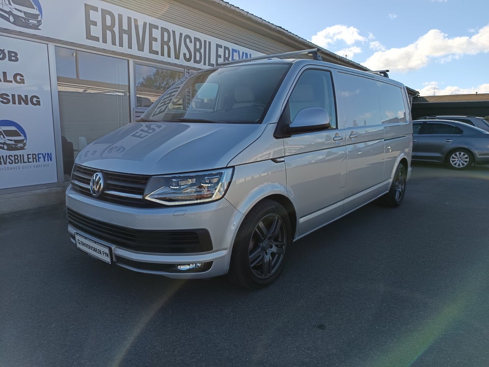 VW Transporter 2,0 TDi 204 Kassevogn DSG 4Motion lang