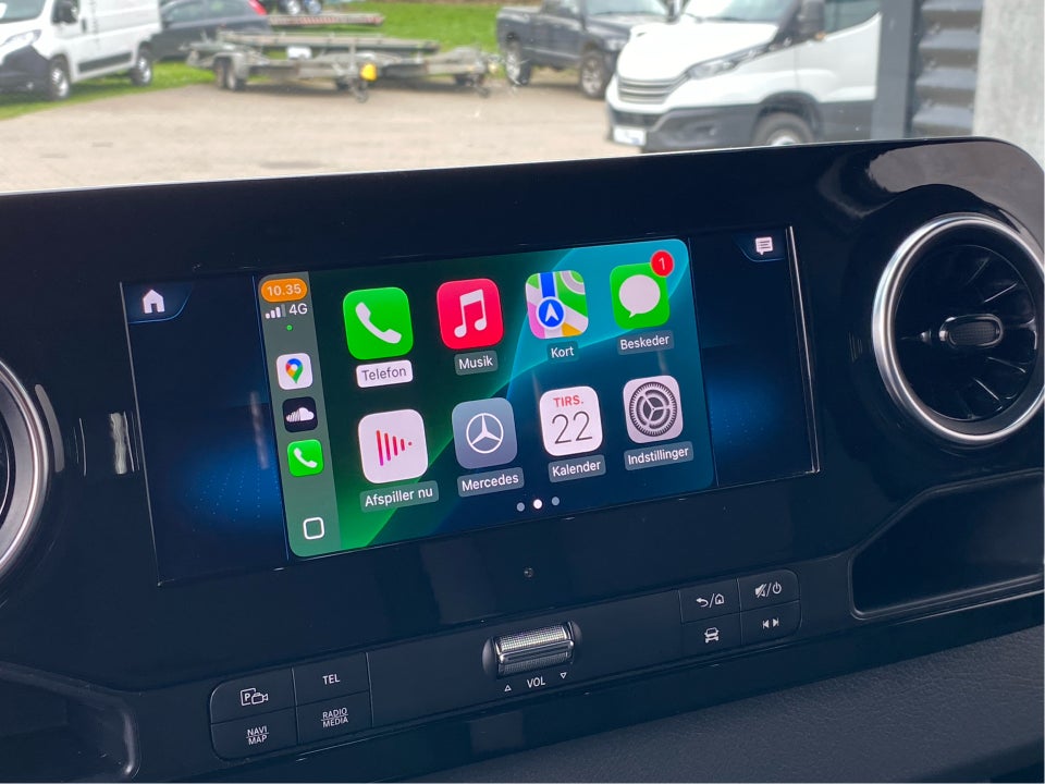 Mercedes Sprinter 215 2,0 CDi A2 Kassevogn aut. FWD