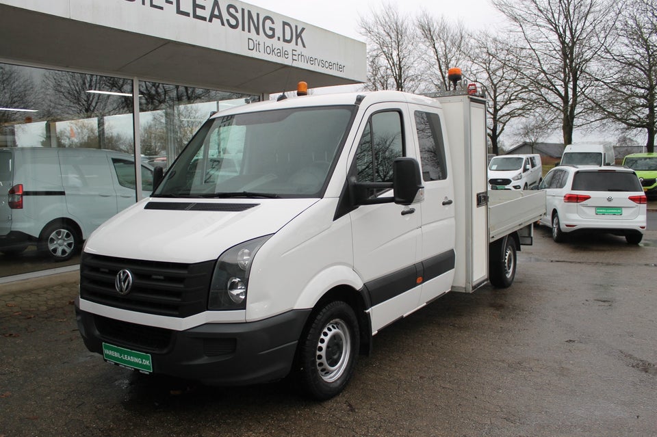 VW Crafter 2,0 TDi 163 Db.Kab m/lad M 4d