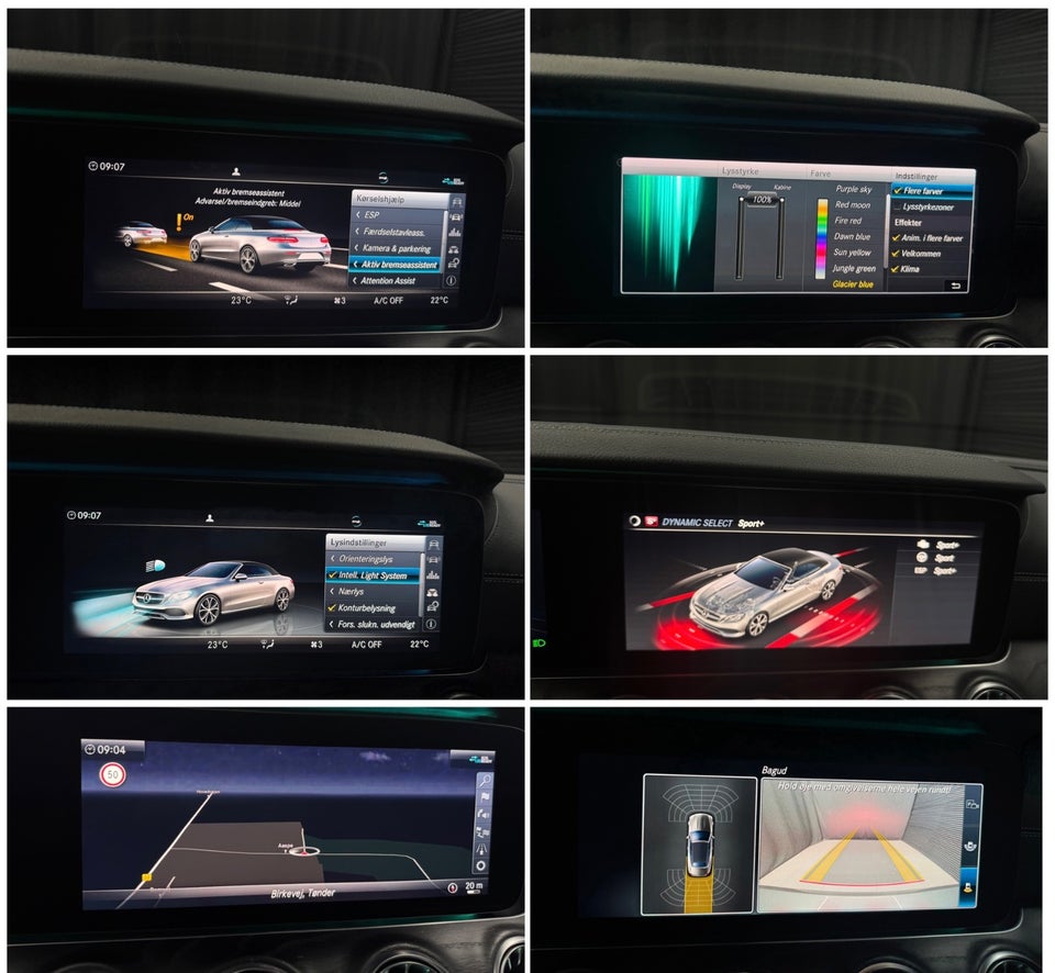 Mercedes E300 2,0 AMG Line Cabriolet aut. 2d