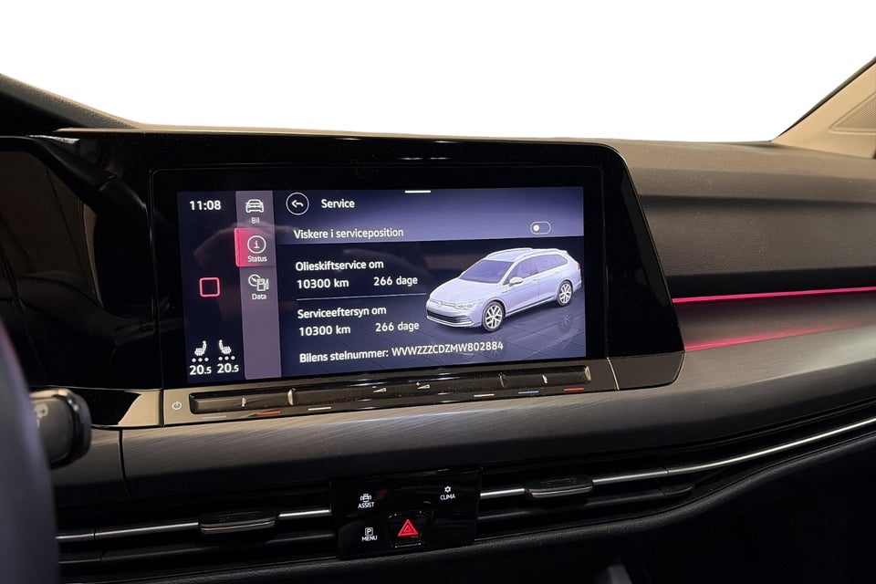 VW Golf VIII 1,5 eTSi 150 Style Variant DSG 5d
