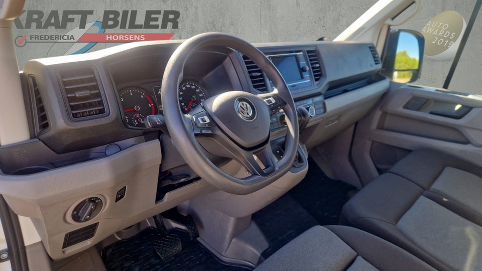 VW Crafter 35 2,0 TDi 177 Kassevogn L3H3 aut.