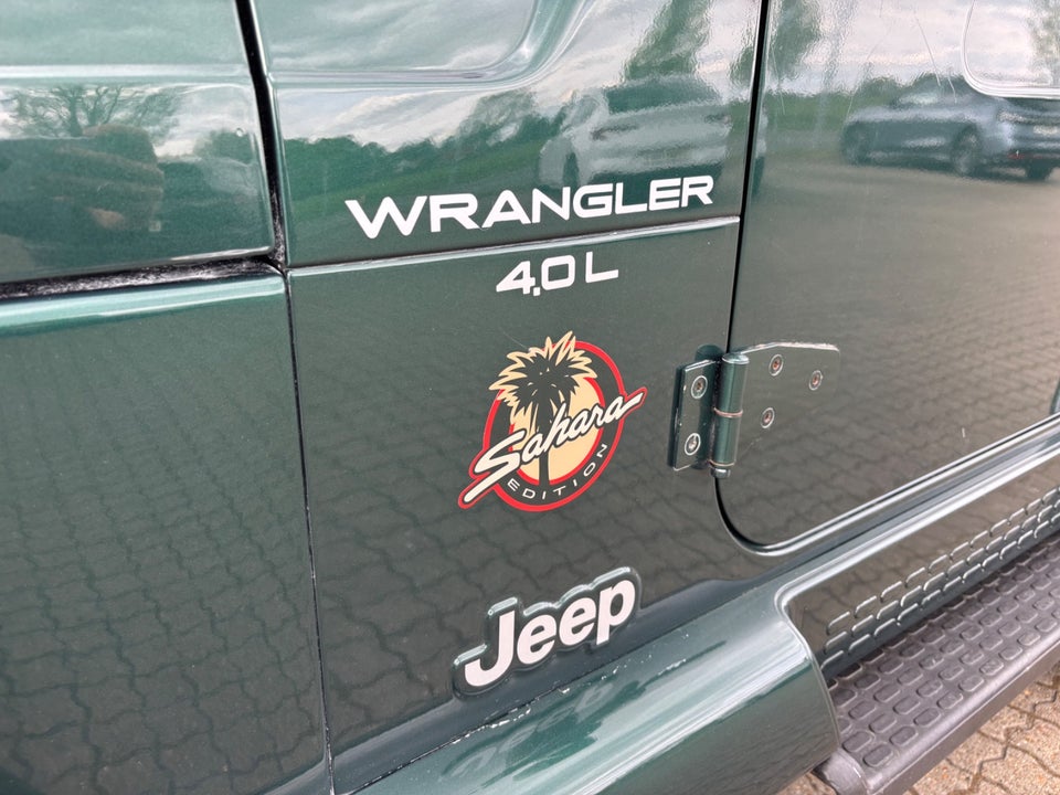 Jeep Wrangler 4,0 Sahara aut. 3d