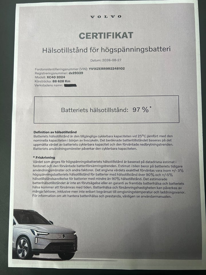 Volvo XC40 ReCharge Twin Ultimate 5d