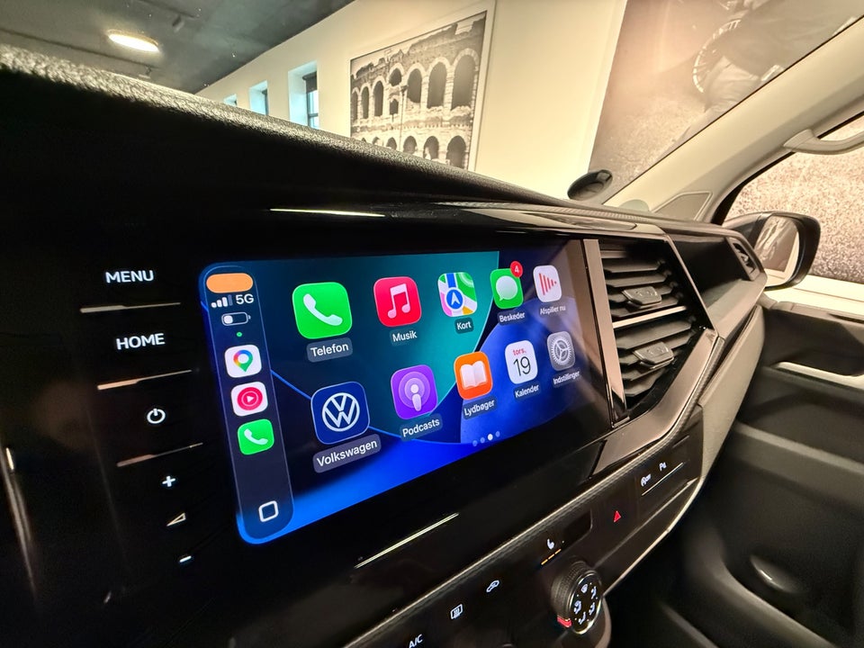 VW Transporter 2,0 TDi 150 Kassevogn DSG lang