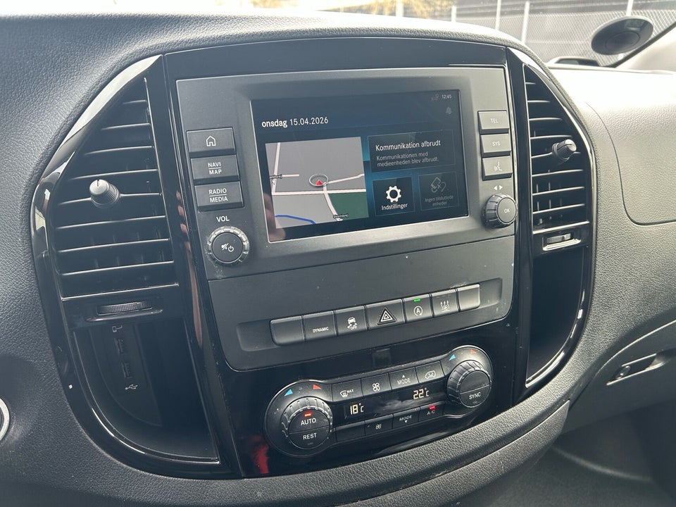 Mercedes Vito 119 2,0 CDi Kassevogn Complete aut. L RWD