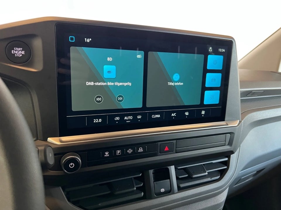 VW e-Transporter Comfort Kassevogn LWB