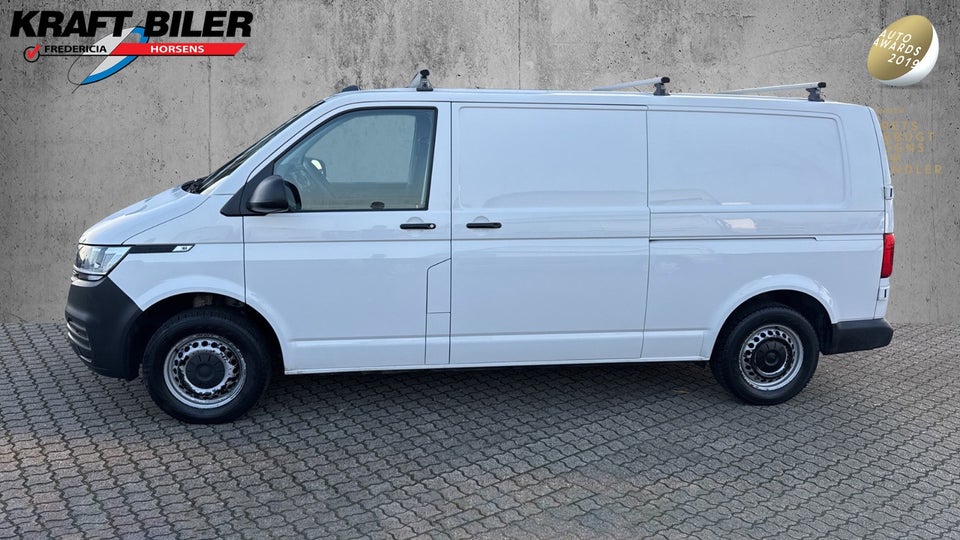 VW Transporter 2,0 TDi 110 Kassevogn lang