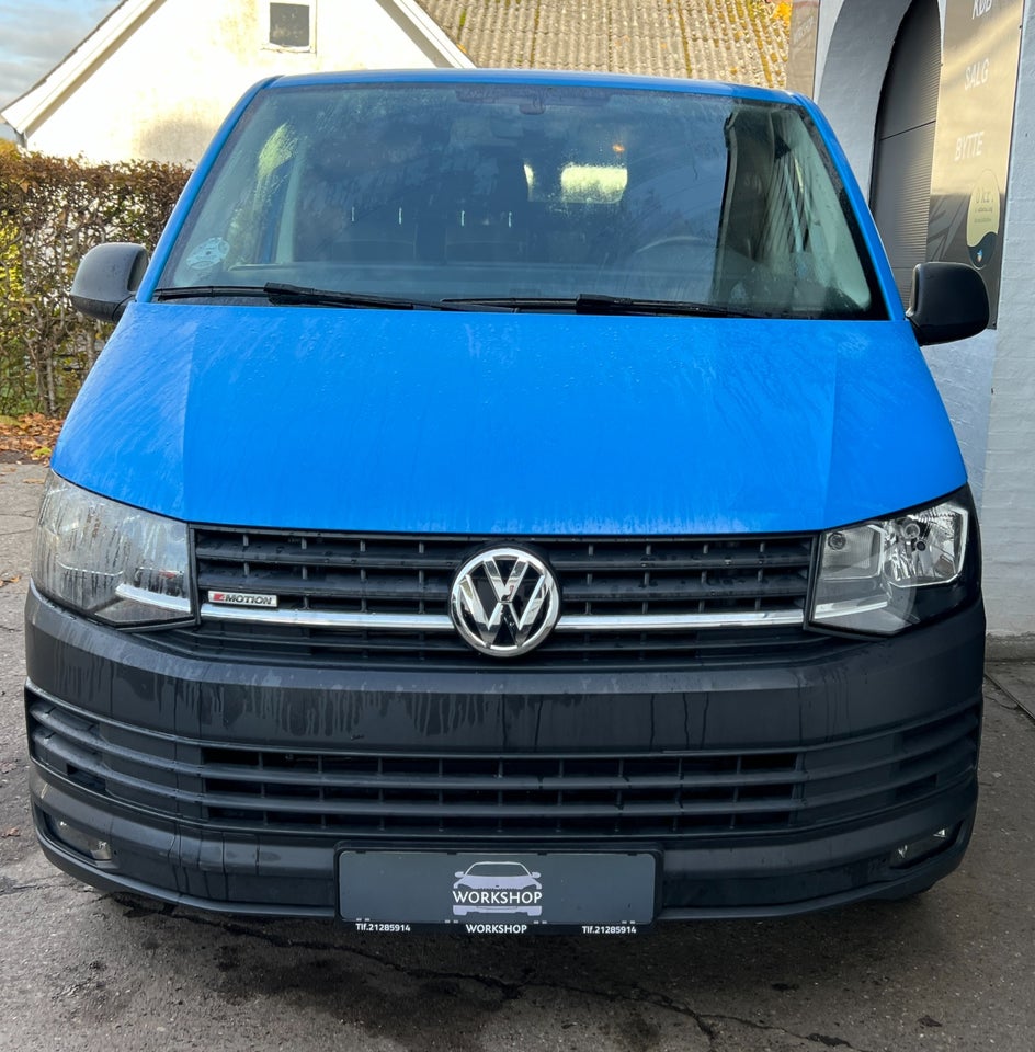 VW Transporter 2,0 TDi 180 Kassevogn DSG 4Motion kort