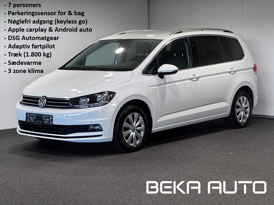 VW Touran 1,6 TDi 115 Comfortline DSG 7prs 5d