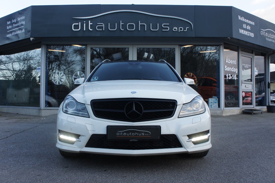 Mercedes C220 2,2 CDi AMG Line stc. aut. 5d