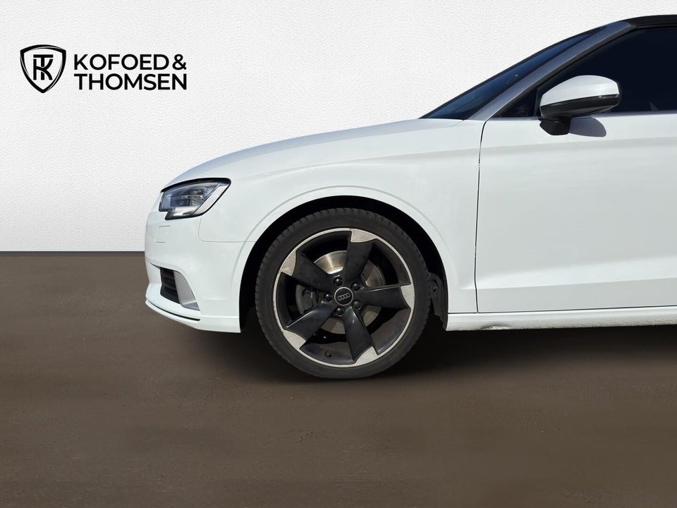 Audi A3 2,0 TFSi 190 Sport Cabriolet S-tr. 2d