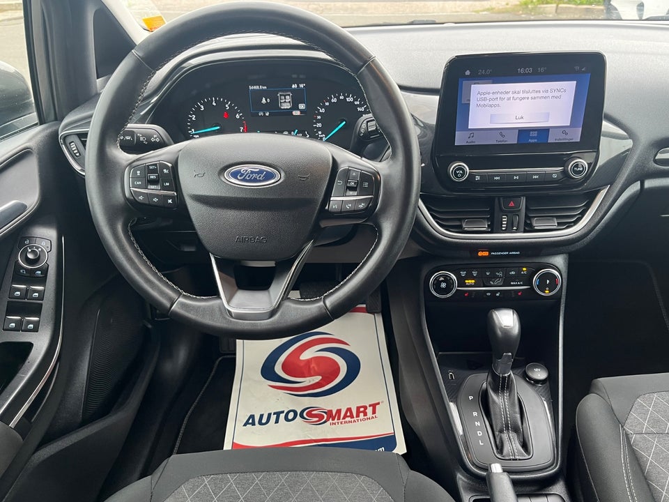 Ford Fiesta 1,0 EcoBoost mHEV Active DCT 5d