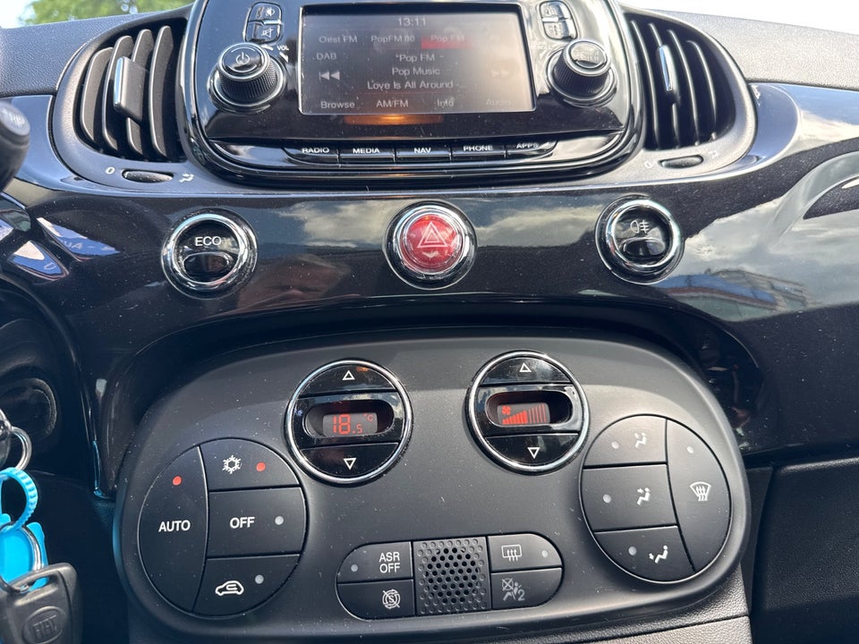 Fiat 500 0,9 TwinAir 80 Black Edition 3d
