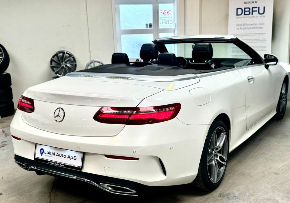 Mercedes E220 d 2,0 AMG Line Cabriolet aut. 2d