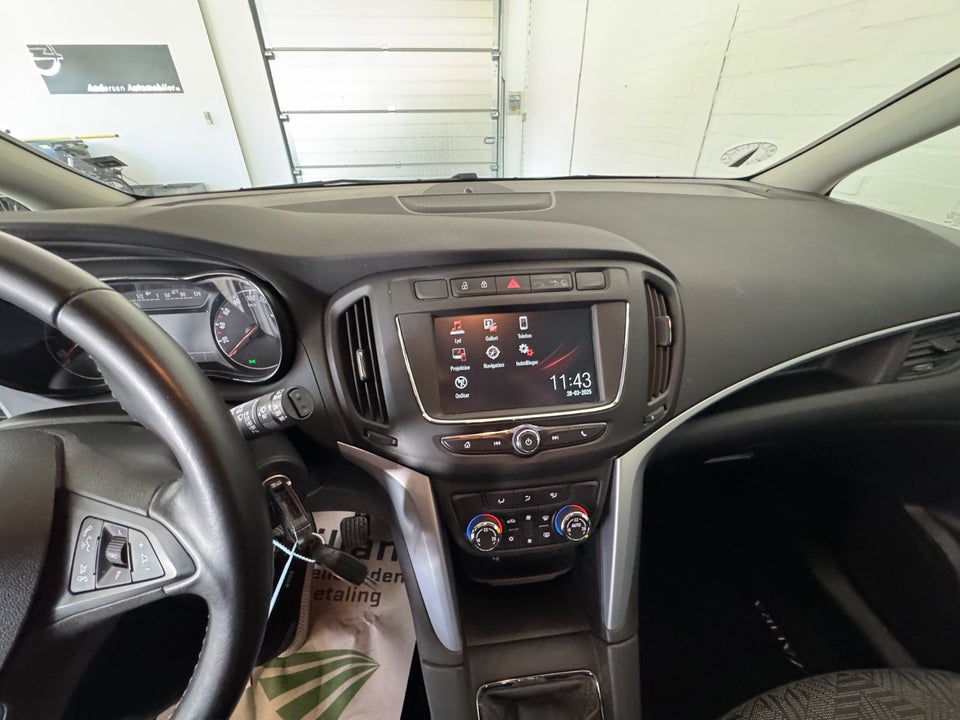 Opel Zafira Tourer 1,4 T 140 Enjoy 7prs 5d