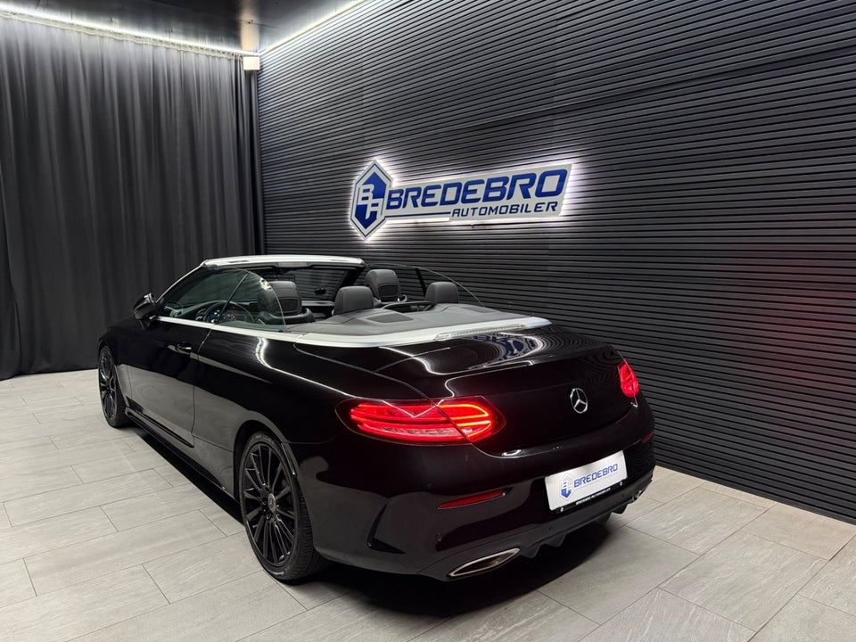 Mercedes C200 1,5 AMG Line Cabriolet aut. 2d