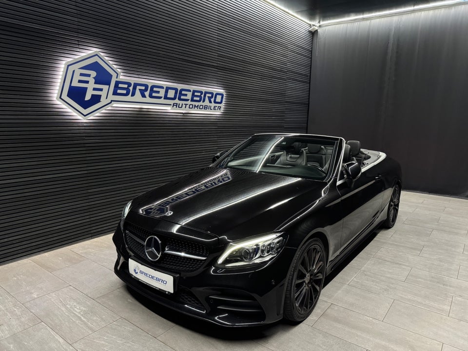 Mercedes C200 1,5 AMG Line Cabriolet aut. 2d