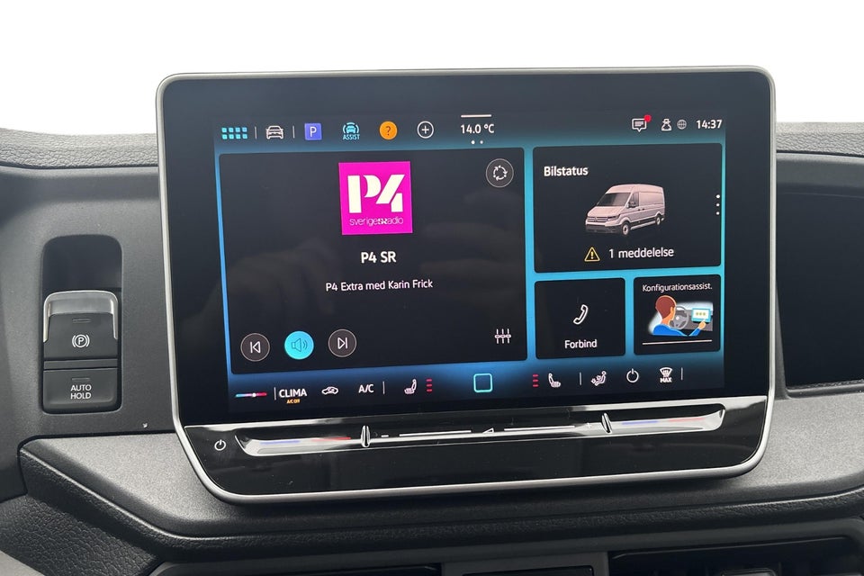 VW Crafter 35 2,0 TDi 140 Kassevogn L3H2 aut.