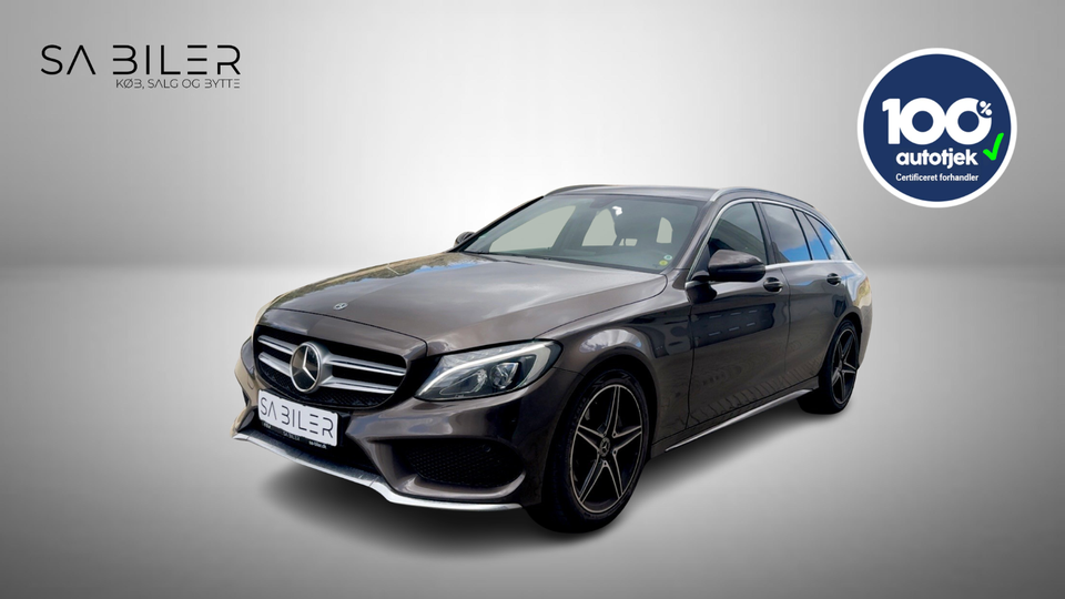 Mercedes C220 d 2,2 AMG Line stc. aut. 5d