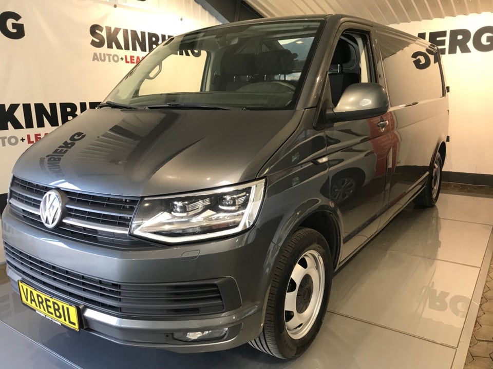 VW Transporter 2,0 TDi 180 Kassevogn DSG lang