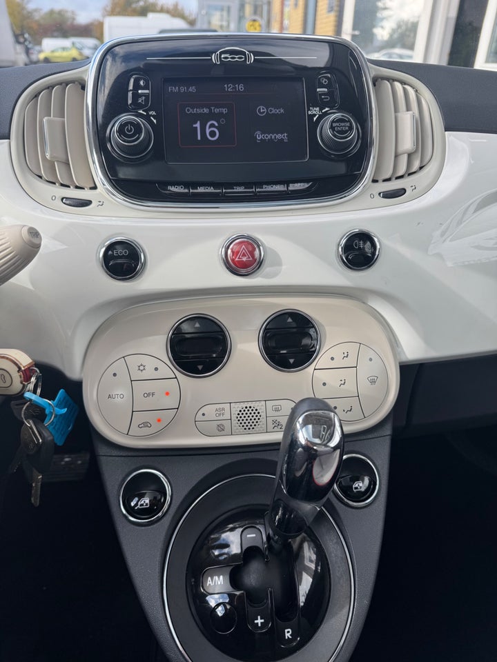 Fiat 500 0,9 TwinAir 80 Popstar MTA 3d