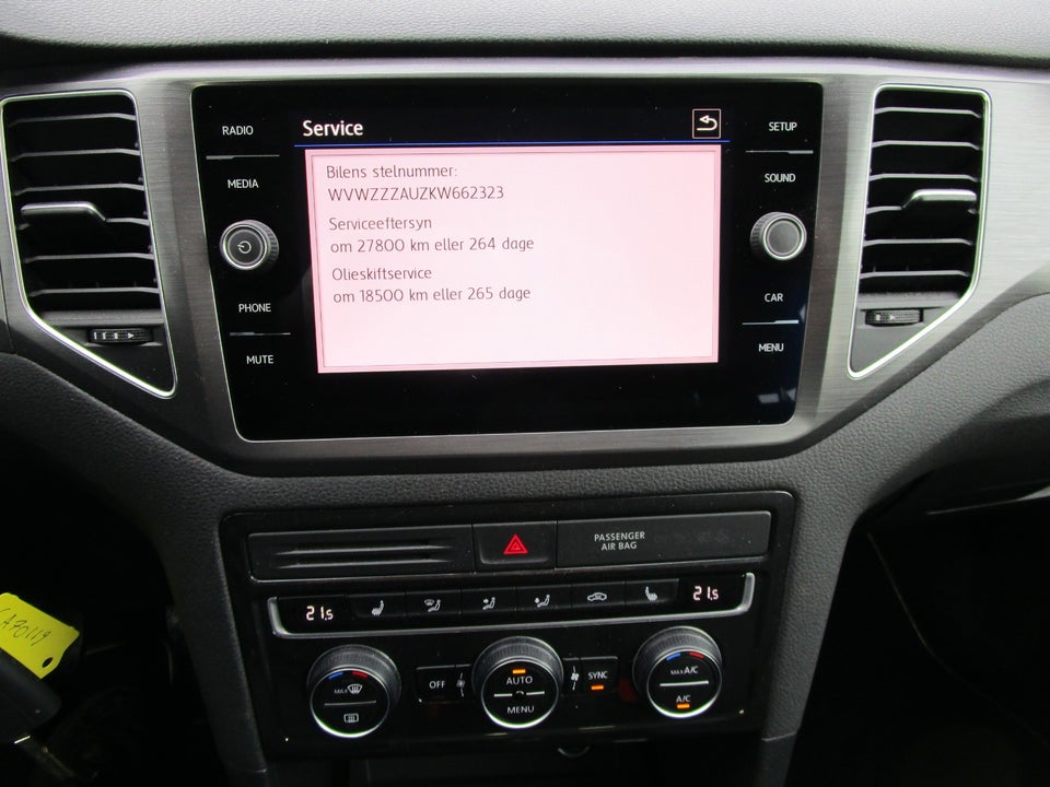 VW Golf Sportsvan 1,5 TSi 130 Comfortline 5d