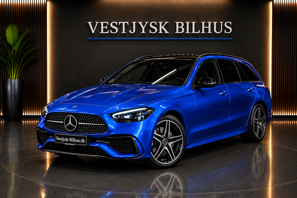 Mercedes C300 e 2,0 AMG Line stc. aut. 5d