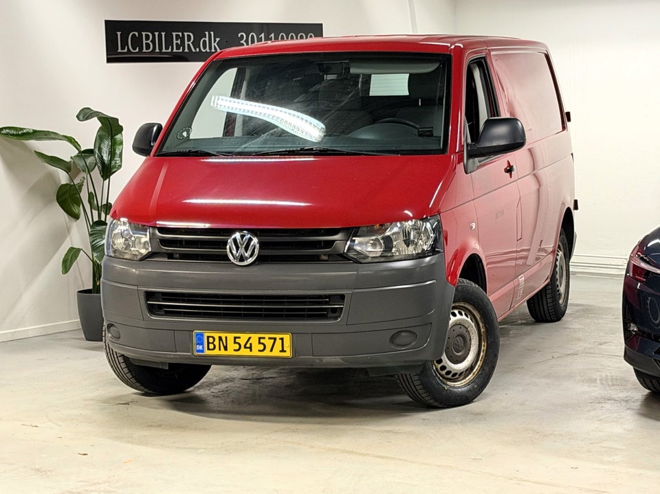 VW Transporter 2,0 TDi 114 Kassevogn kort 4d
