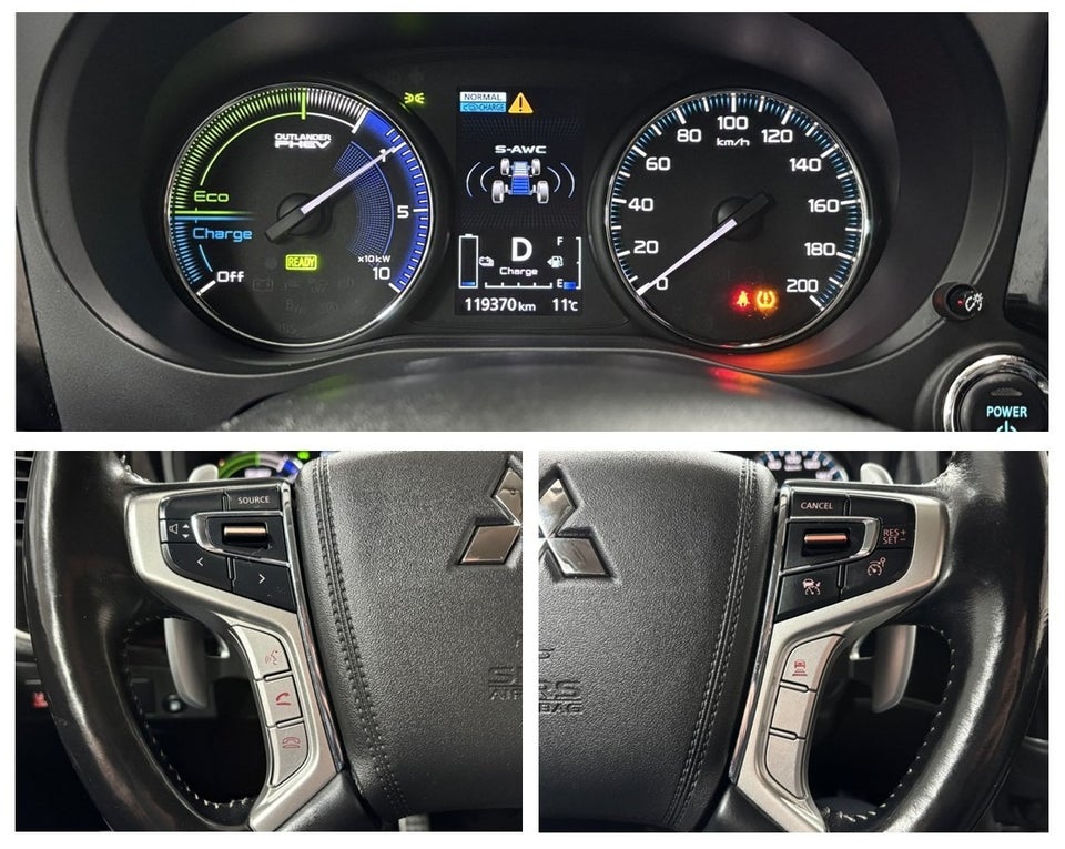 Mitsubishi Outlander 2,4 PHEV Intense CVT 4WD 5d