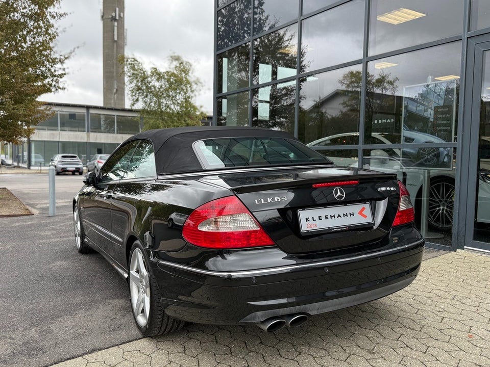 Mercedes CLK63 6,3 AMG Cabriolet aut. 2d