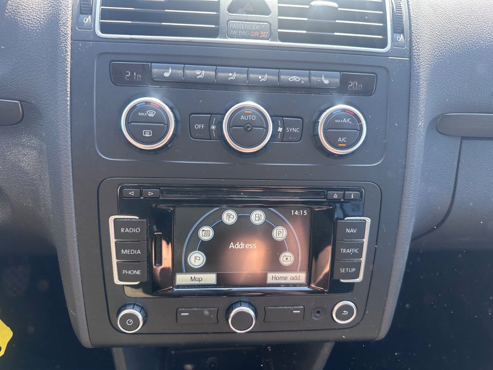 VW Touran 1,6 TDi 105 Comfortline BMT 7prs 5d