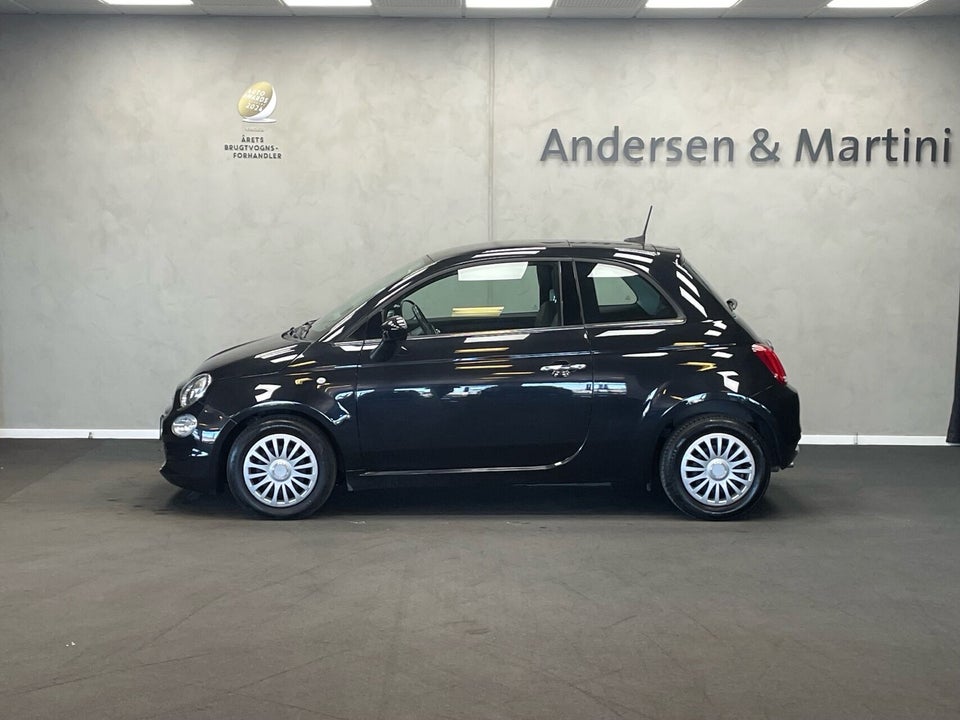 Fiat 500 1,2 Black 3d