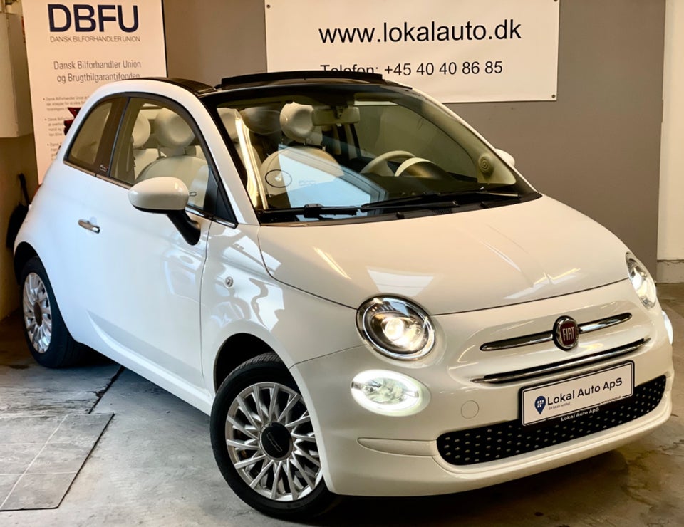 Fiat 500C 1,2 Lounge+ 2d