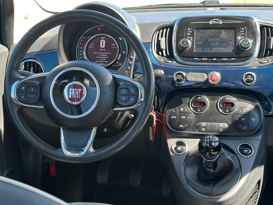 Fiat 500 0,9 TwinAir 80 Lounge 3d