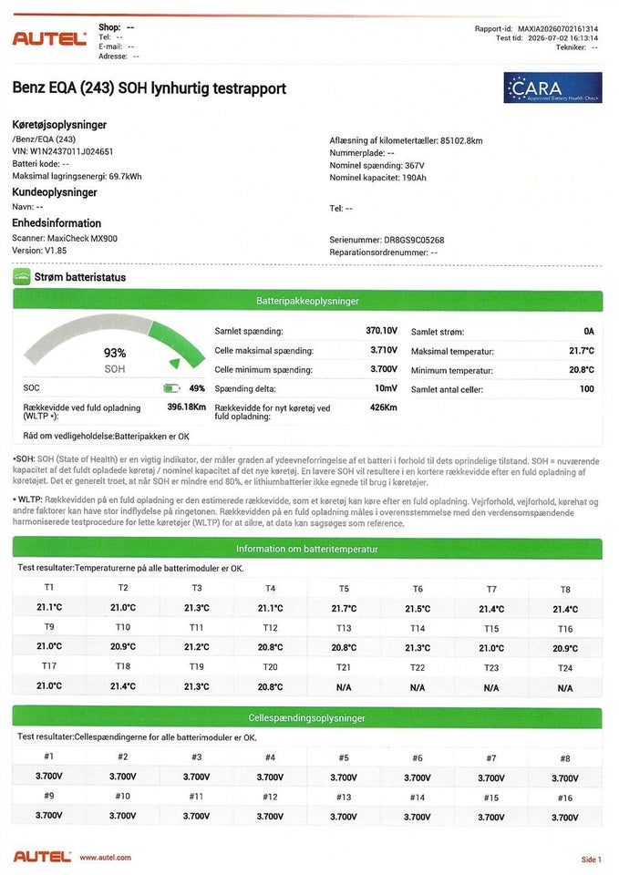 Mercedes EQA250 Progressive 5d