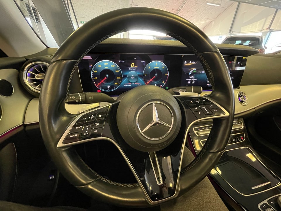 Mercedes E220 d 2,0 Cabriolet aut. 2d