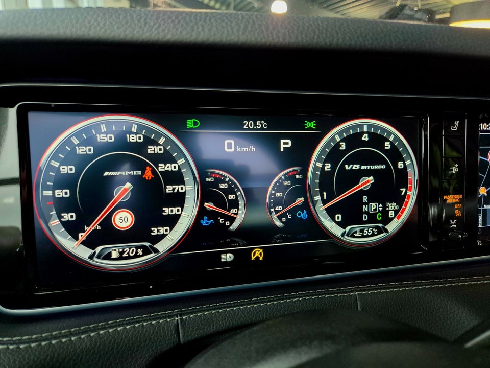 Mercedes S63 5,5 AMG Cabriolet aut. 4Matic 2d