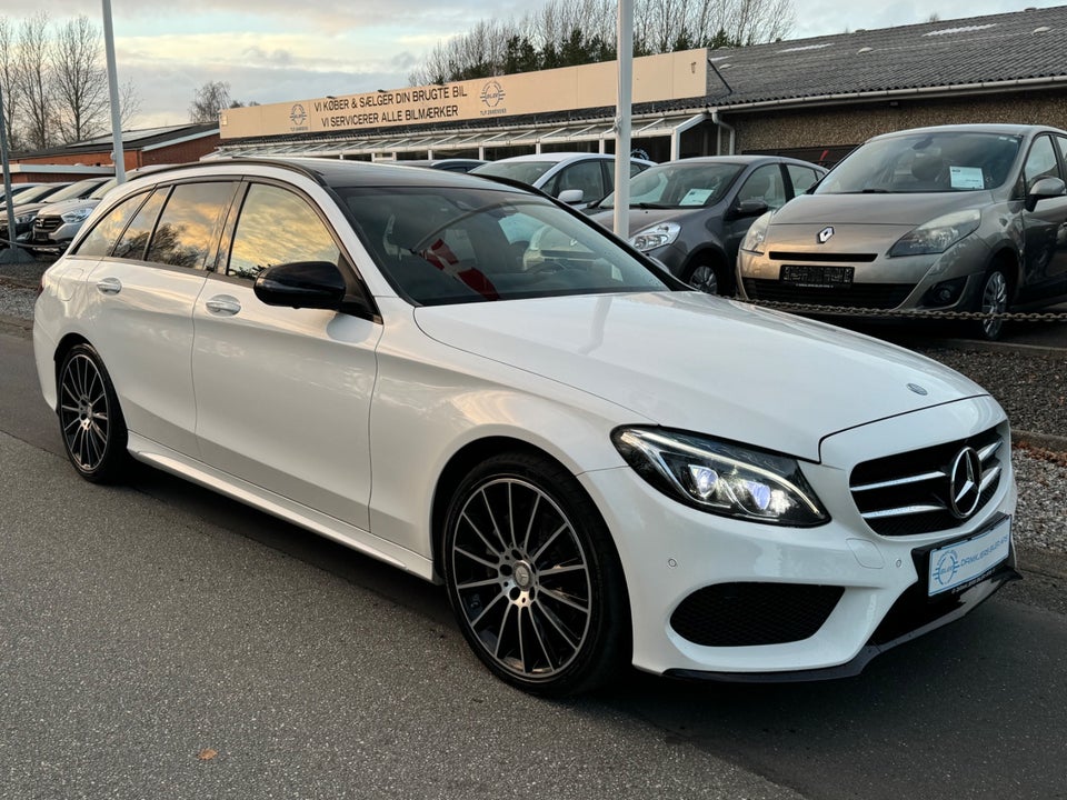 Mercedes C220 d 2,2 AMG Line stc. aut. 5d