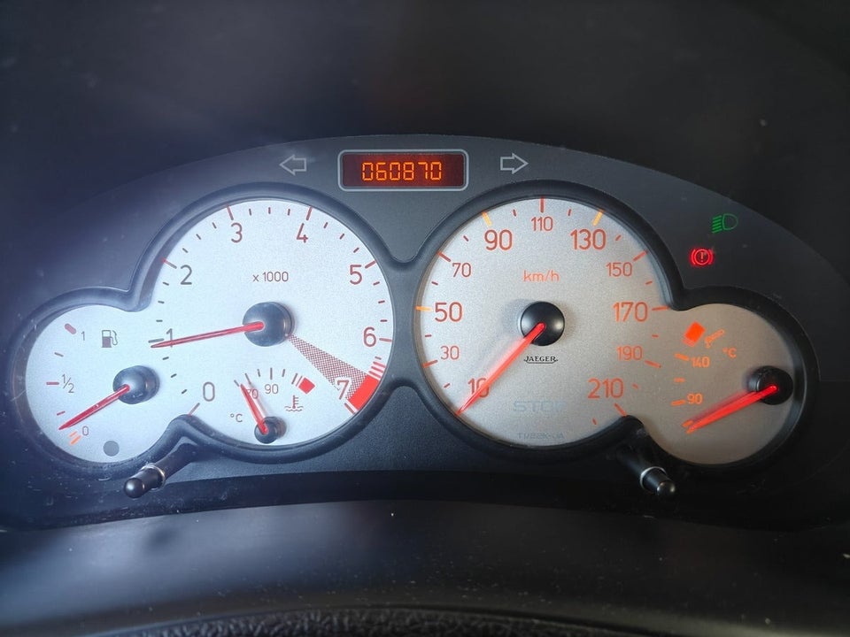 Peugeot 206 2,0 GTi 3d