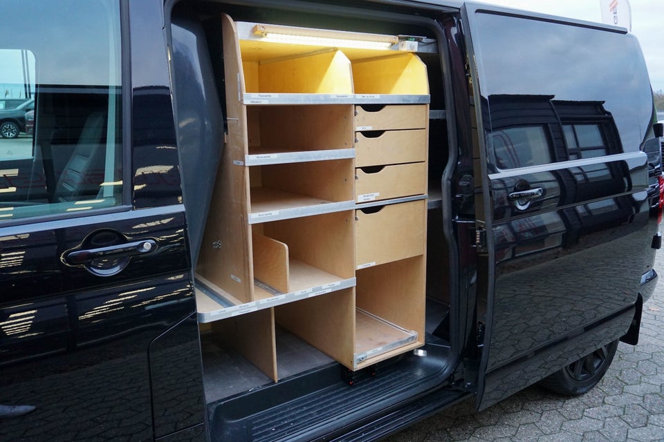 VW Transporter 2,0 TDi 199 Kassevogn DSG 4Motion lang