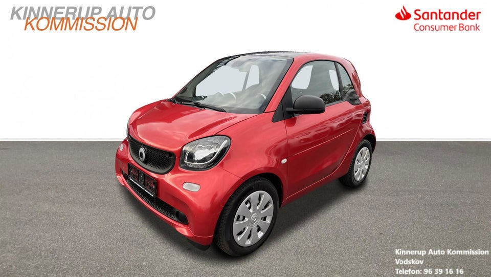 Smart Fortwo 1,0 Pure 3d